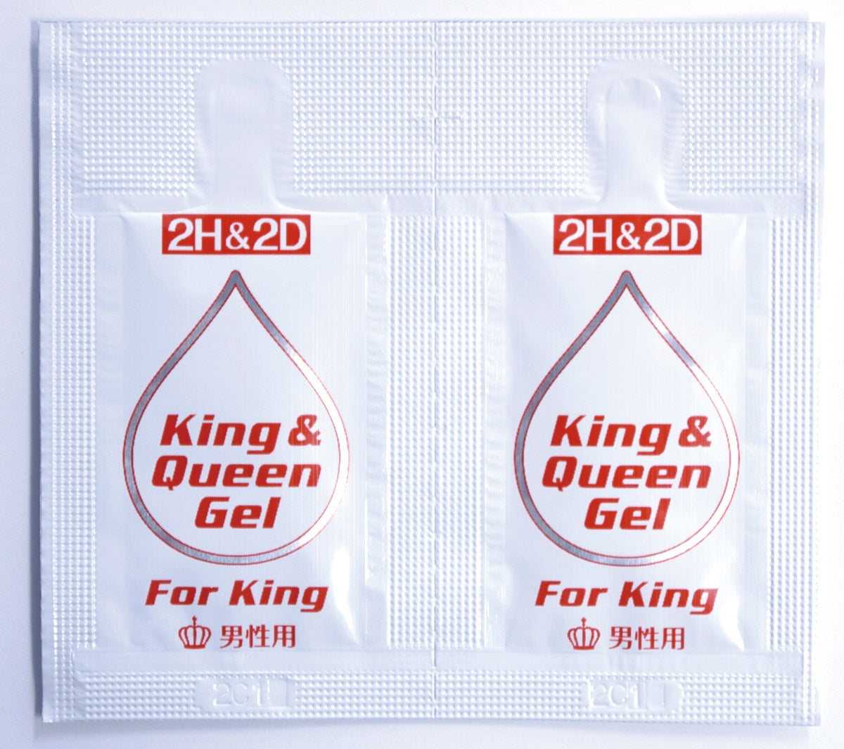 2H&2D King & Queen Gel (for men)